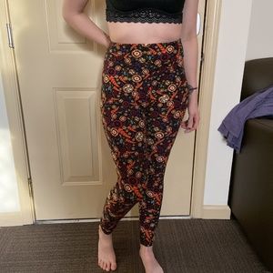 Floral leggings